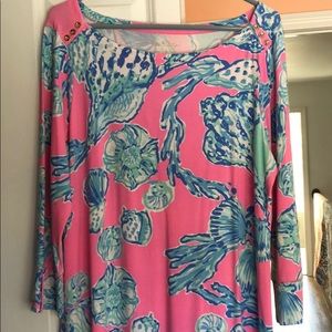 Lilly Pulitzer 3/4 sleeve dress